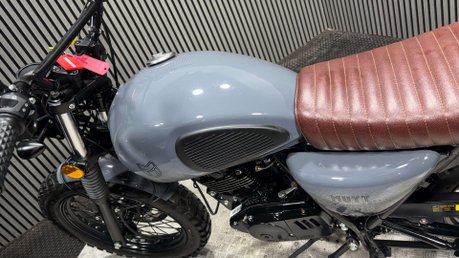 Mutt Hilts 2021 ONLY 529 MILES 1 OWNER WARRANTY 125CC SCRAMBLER 35