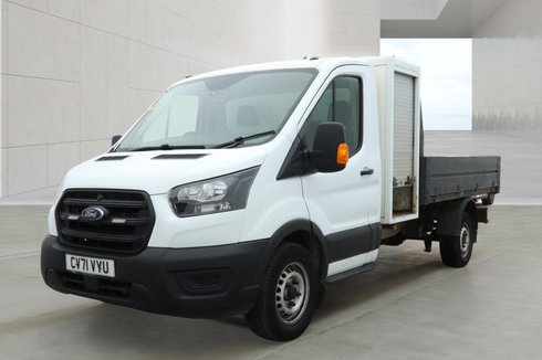 Ford Transit Tipper LWB L3 Leader 350 Sensors Tow Bar EURO 6 NO VAT