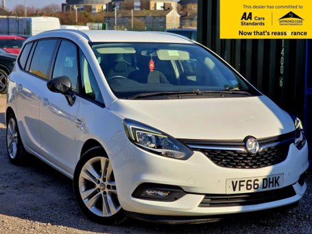 Vauxhall Zafira 1.4i Turbo SRi Nav MPV 5dr Petrol Auto Euro 6 (140 ps)