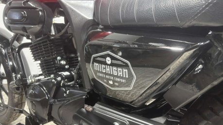 Lexmoto Michigan 2024 ONLY 4K VERY CLEAN 125CC CRUISER LEARNER BIKE 35