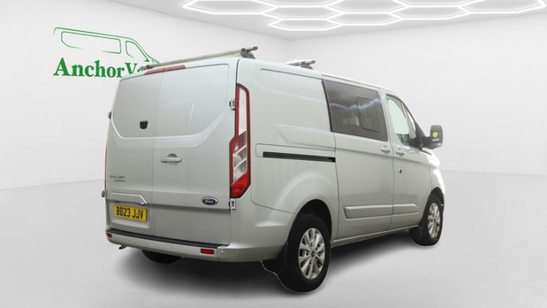 Ford Transit Custom Crew Cab AUTO SWB L1H1 Low Roof Limited 320 Air Con Alloys Sensors Cam EURO 4