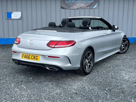 Mercedes-Benz C Class 2.1 C220d AMG Line (Premium Plus) Cabriolet G-Tronic+ Euro 6 (s/s) 2dr 11
