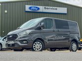 Ford Transit Custom Crew Cab AUTO SWB L1H1 Low Roof Limited 320 Air Con Alloys Nav Euro 6 2