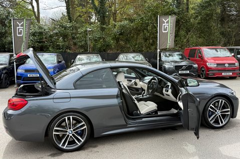 BMW 4 Series 430I M SPORT -PLUS PK -H/K -360 CAMS -KEYLESS -LANE ASSIST - £9,625 EXTRAS 19