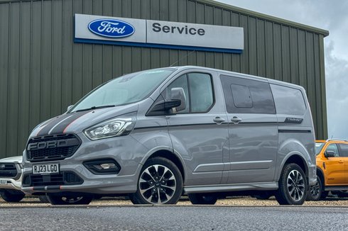 Ford Transit Custom Crew Cab AUTO SWB L1H1 Sport 320 Air Con Alloys Camera EURO 6