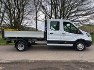 Ford Transit 350 Drw L3 130 ps Crew Cab Tipper - Air Con - Ex MOD 9