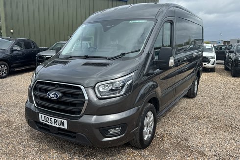 Ford Transit LWB L3H2 Med Roof Limited 350 Air Con Alloys Camera Nav Sensors EURO 6