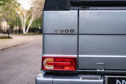 Mercedes-Benz G Series G500 Cabriolet 19