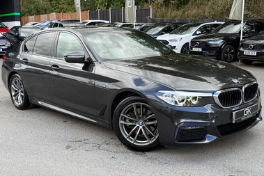 BMW 5 Series 520D M SPORT - RARE SOPHISTO GREY WITH IVORY LEATHER INTERIOR 
