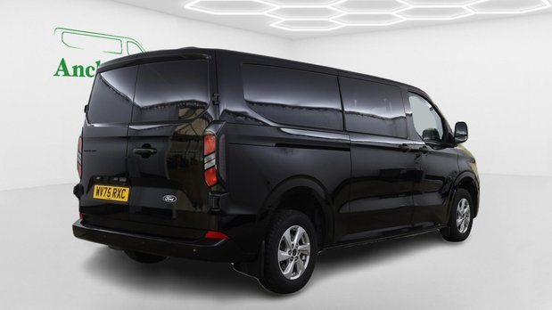 Ford Transit Custom AUTO LWB L2H1 Low Roof Limited Crew Van Air Con Alloys Sensors Cam EURO 6 4