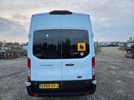 Ford Transit 2.0 460 EcoBlue Trend RWD L4 High Roof Euro 6 (s/s) 5dr (17 Seat, DRW) 12