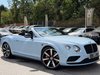 Bentley Continental GT V8 S CONVERTIBLE MULLINER DRIVING SPEC - GLACIER BLUE - LOW MILEAGE