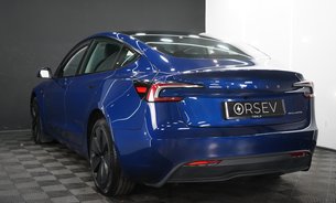 Tesla Model 3 LONG RANGE AWD Deep Blue Metallic GROK AI One Owner VATQ 3