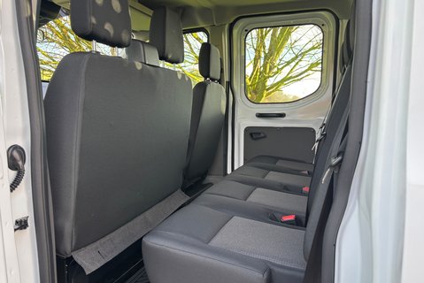 Ford Transit 350 Drw L3 Leader 130 ps Crew Cab Tipper - Air Con / Tow Axle 18