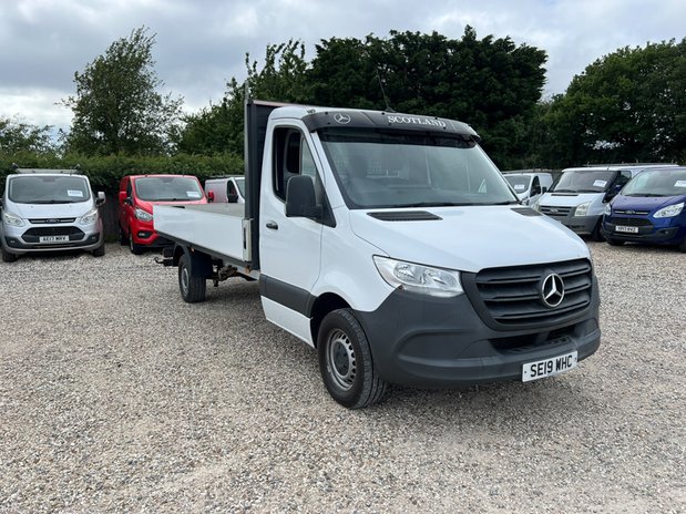 Mercedes-Benz Sprinter Dropside (SOLD) LWB L3 350 EURO 6 NO VAT 4