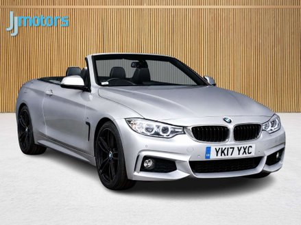 BMW 4 Series 2.0 420d M Sport Convertible 2dr Diesel Auto Euro 6 (s/s) (190 ps)