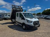 Ford Transit Tipper Crew Cab LWB L3 Leader 350 Dual Rear Wheel Tow Bar EURO 6 5