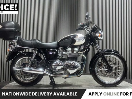 Triumph Bonneville 2004 ONLY 14K LONG MOT TOP BOX VERY CLEAN MODERN RETRO 790
