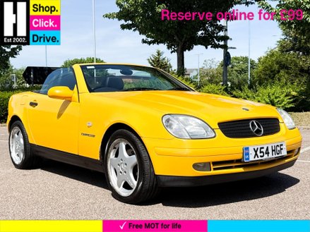 2000 mercedes -benz slk 2.3 slk230 kompressor kompressor convertible 2dr petrol automatic (225 g/km year: 2000 (x) mileage: 69,659 miles registration: x54hgf body... photo