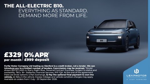 Meet Leapmotor at Glenford. Electric, Evolved 4
