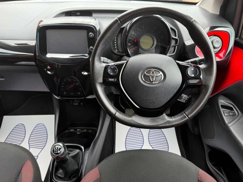 Toyota Aygo 1.0 VVT-i x-cite 4 Red Bi-Tone Hatchback 5dr Petrol Manual Euro 6 (68 ps) 49