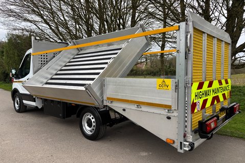 Ford Transit 350 Srw 130 ps Lawnmower Beavertail / Tipper Truck - Air Con 6