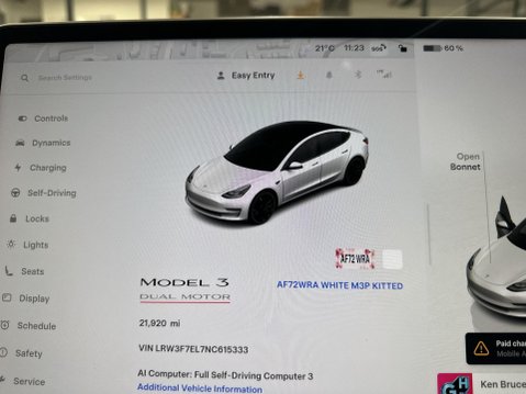 Tesla Model 3 (Dual Motor) Performance Saloon 4dr Electric Auto 4WDE (Performance Upgrade 14