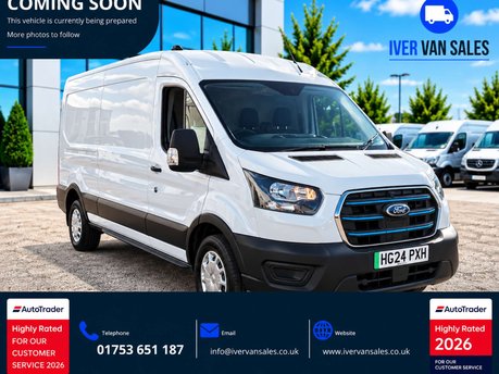 Ford E-Transit 350 68kWh Leader Panel Van 5dr Electric Auto RWD L3 H2 (184 ps)