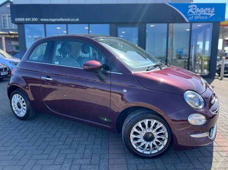 Fiat 500 1.2 LOUNGE GLASS SUNROOF