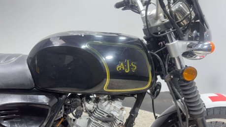 Ajs Tempest CADWELL 2019 12K RUNNING PROJECT CAFE RACER BIKE 125CC 25
