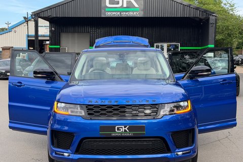 Land Rover Range Rover Sport AUTOBIOGRAPHY DYNAMIC - SVO PREMIUM PALLETTE BLUE -SLIDING PAN ROOF 16