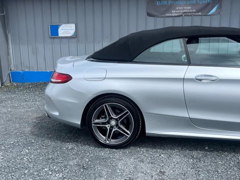 Mercedes-Benz C Class 2.1 C220d AMG Line (Premium Plus) Cabriolet G-Tronic+ Euro 6 (s/s) 2dr 20
