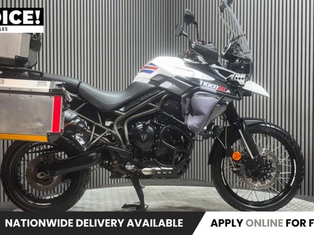 Triumph Tiger 2017 XCA Adventure bike 37K full metal luggage 800cc