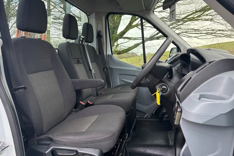 Ford Transit 350 Srw 130 ps Dropside Truck with Maxilift PH110 Crane 4