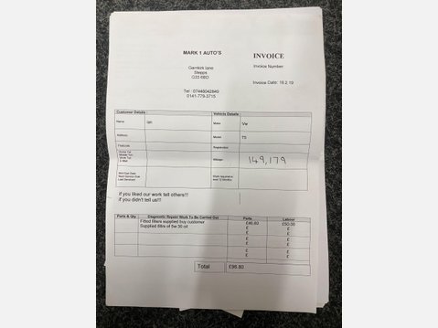 Volkswagen Transporter 2.5 TDI PD T30 Panel Van 4dr Diesel Manual L1 H1 (128 bhp) 47