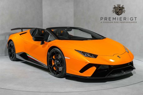 Lamborghini Huracan LP 640-4 PERFORMANTE SPYDER. LAMBO WARRANTY. ARANCIO BOREALIS. FULL PPF. 1