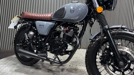 Mutt Hilts 2021 ONLY 529 MILES 1 OWNER WARRANTY 125CC SCRAMBLER 19