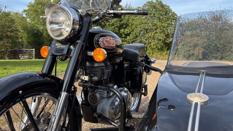 Royal Enfield Bullet 500 2011 ONLY 3K SIDE CAR 3 WHEELER LONG MOT TRIKE 500CC 31