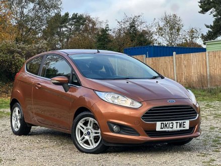 2013 FIESTA 1.0 ZETEC HATCHBACK 3DR PETROL MANUAL EURO 5 S S 80 PS... photo