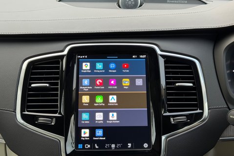 Volvo XC90 RECHARGE T8 ULTIMATE AWD - BLOND LEATHER - VAT QUALIFYING 43