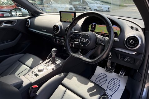 Audi S3 QUATTRO 3 DOOR - APPLE CAR PLAY - VIRTUAL COCKPIT -2 OWNERS -FULL SERVICE H 15