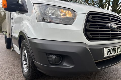 Ford Transit 350 Srw 130 ps Dropside Truck with Maxilift PH110 Crane 21