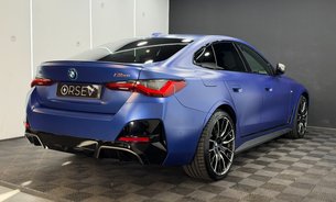 BMW i4 M50 Frozen Portimao Blue Laser Lights Sunroof HUD Carbon Decor FBMWSH +++ 12