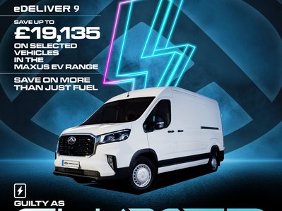 Discover the Maxus eDELIVER 9 | Explore the EV Range with Savings up to £19,135