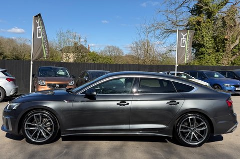 Audi A5 SPORTBACK TFSI QUATTRO S LINE MHEV -APPLE CARPLAY -FULL AUDI S/HISTORY 9