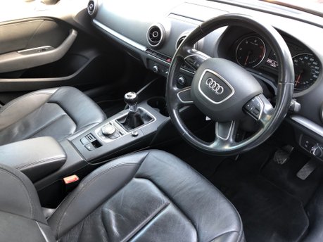 Audi A3 1.6 TDI SE 5dr Service History £20 road tax 74 MPG Full Leather Ulez Free 2