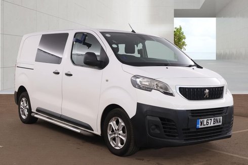 Peugeot Expert Crew Cab MWB L2H1 Low Roof Professional 3100 Air Con Alloys Sensors EURO 6 