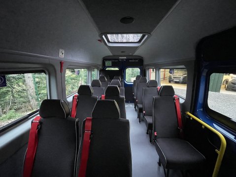 Peugeot Boxer BLUE HDI 440 L4H2 17Seat Minibus LITE Non-D1 with full wheelchair ramp. E6 31