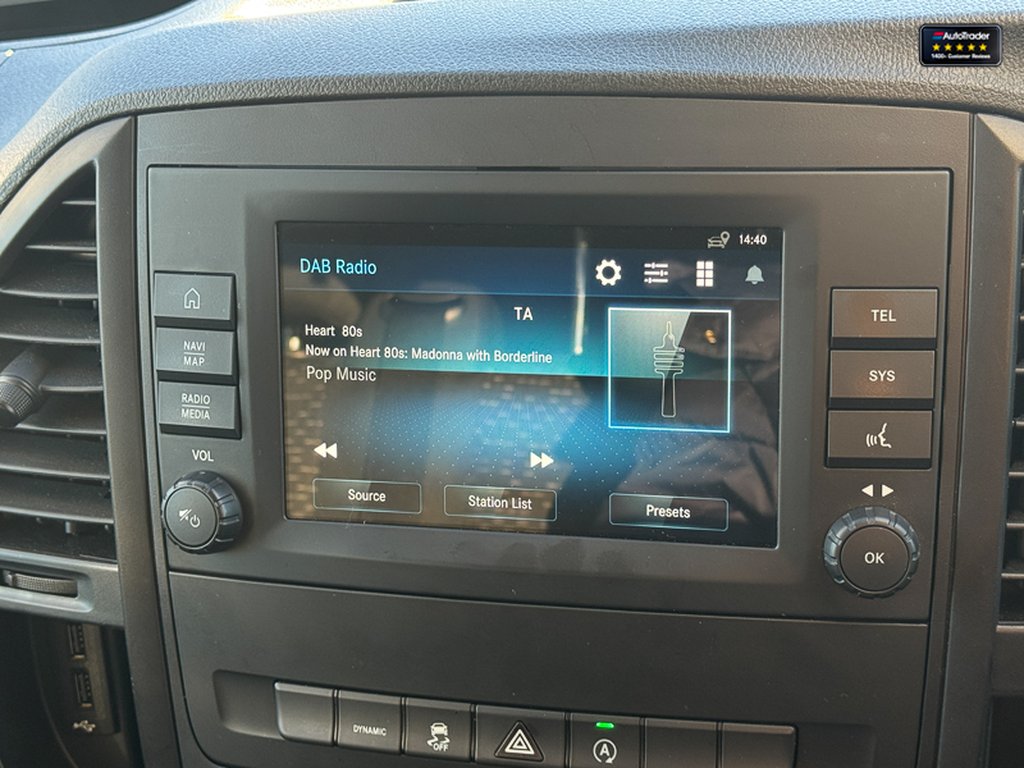 2021 Mercedes-Benz VitoCrew Cab AUTO LWB L2H1 Premium 116 Air Con Alloys Camera Nav Sensors EURO 6 — thumbnail 33 of 51