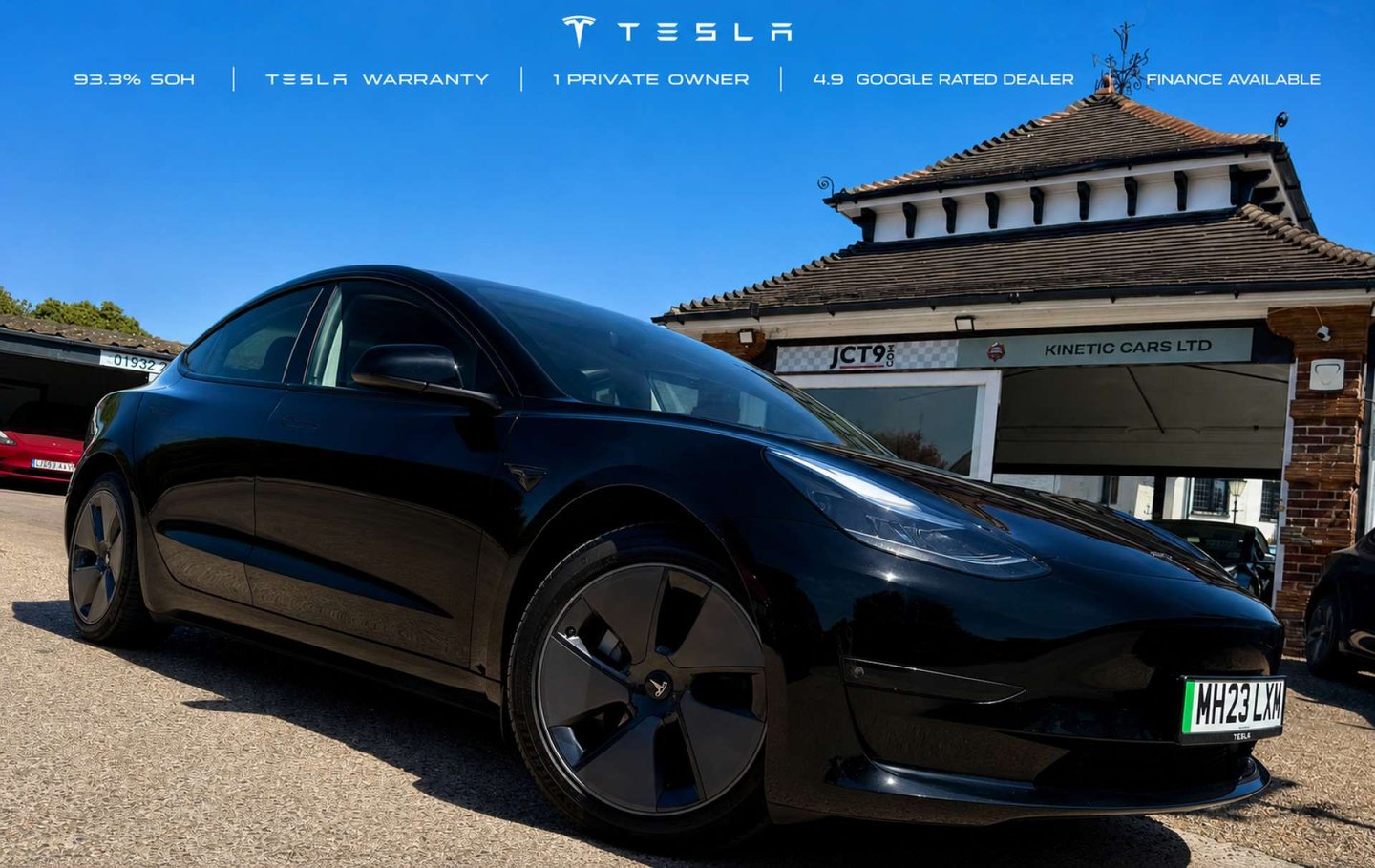 Tesla Model 3 listing photo
